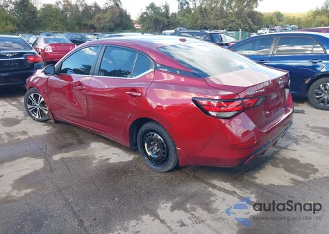 2021 Nissan Sentra Sv Xtronic Cvt z USA, uszkodzony, nr VIN 3N1AB8CV1MY283060